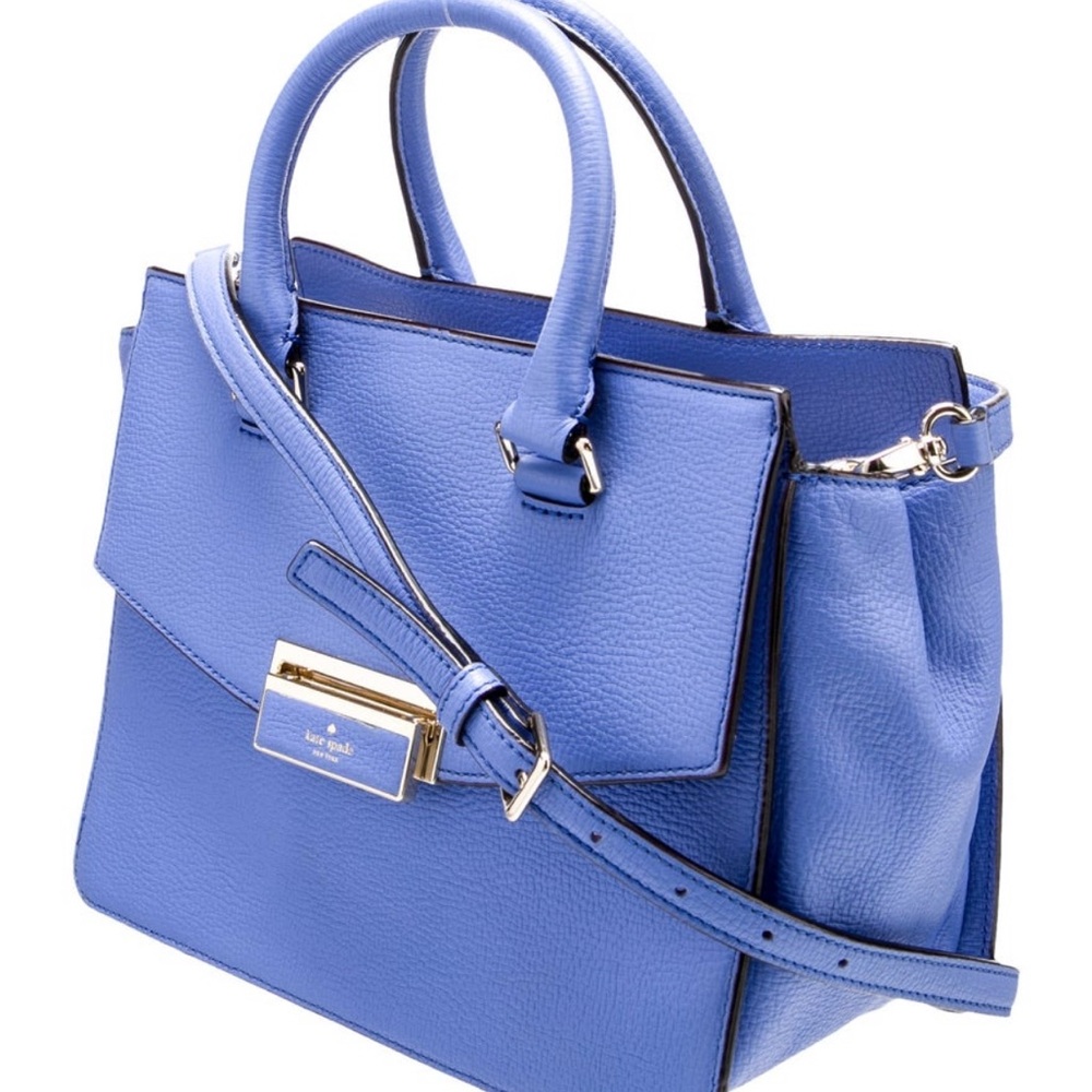 Kate Spade Royal Blue Satchel - Picture 3 of 11